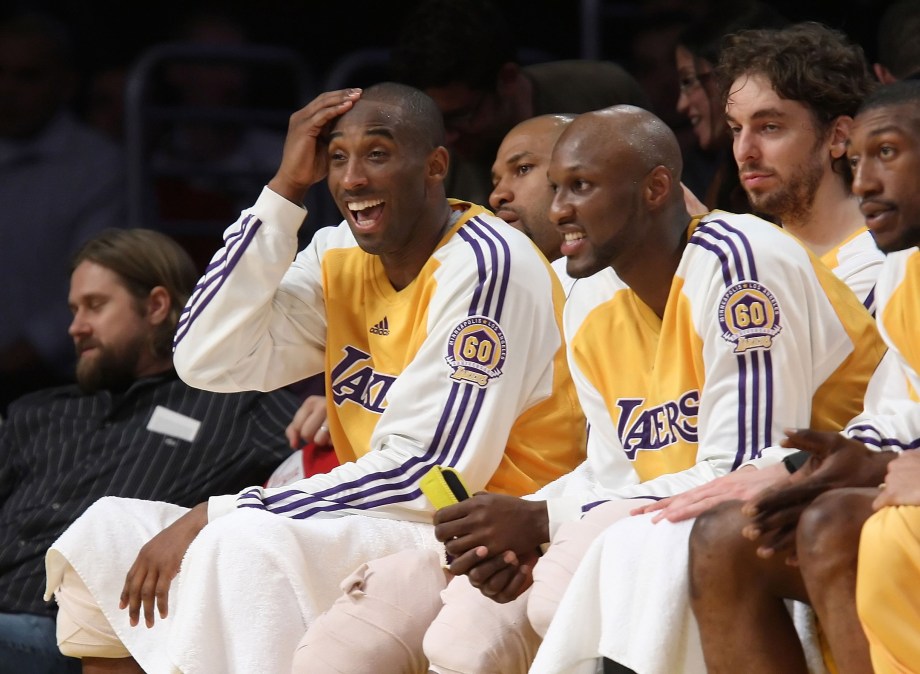 Lamar Odom & Kobe Bryant