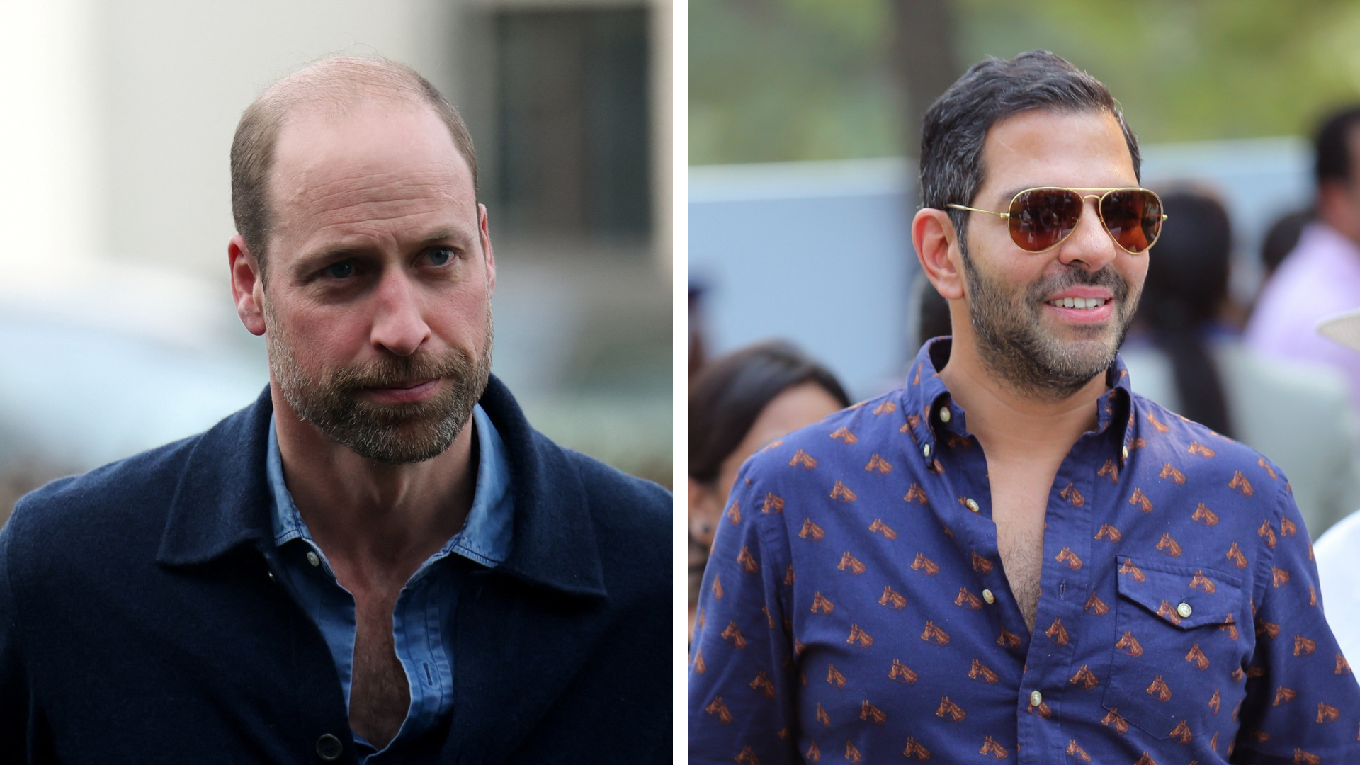 Prince William and Sunjay Kapur