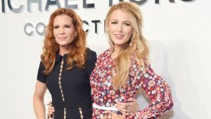 Actors Robyn Lively (L) Blake Lively attend the Michael Kors Collection Fall 2017 runway show