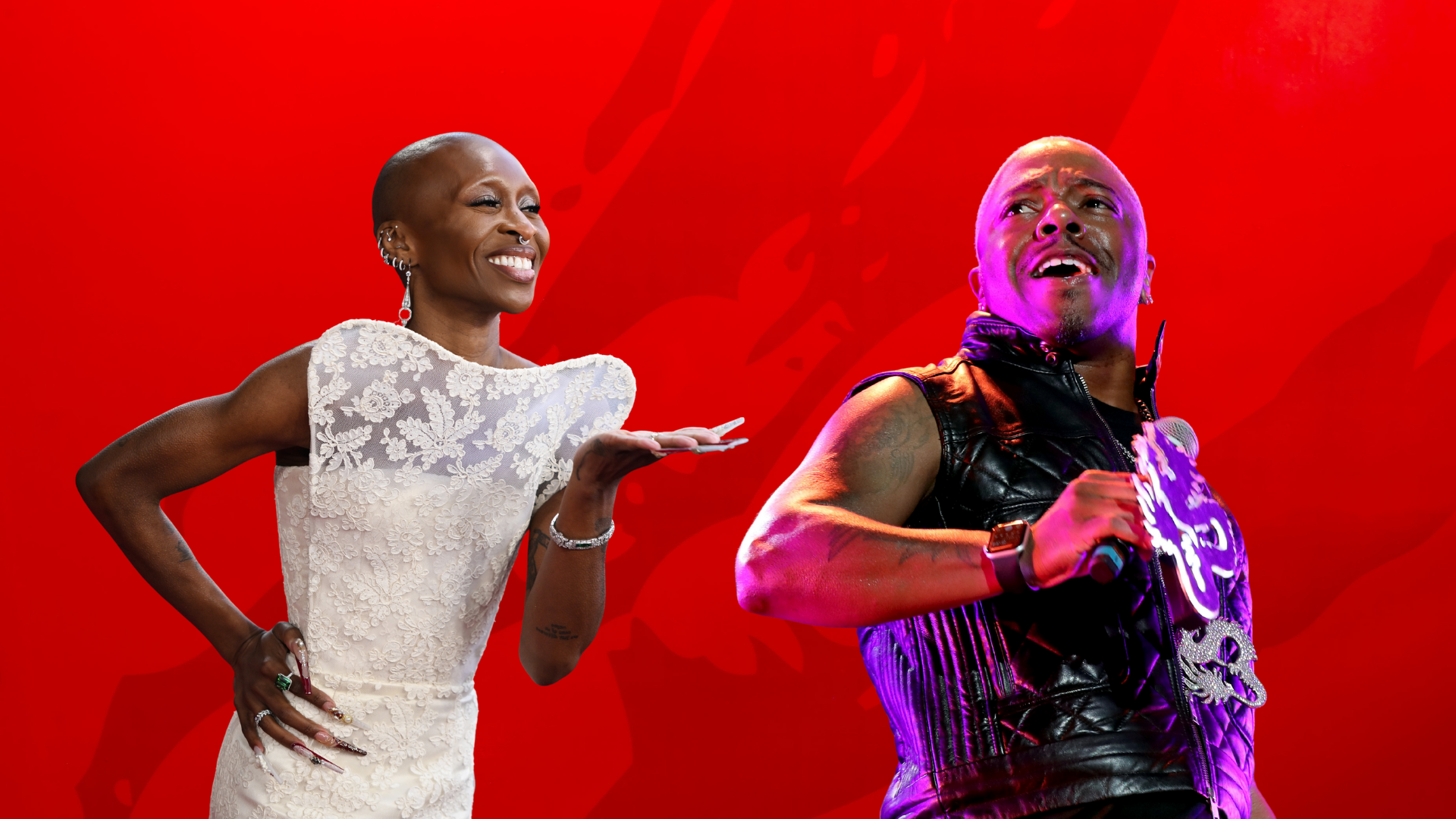 Cynthia Erivo and Sisqo