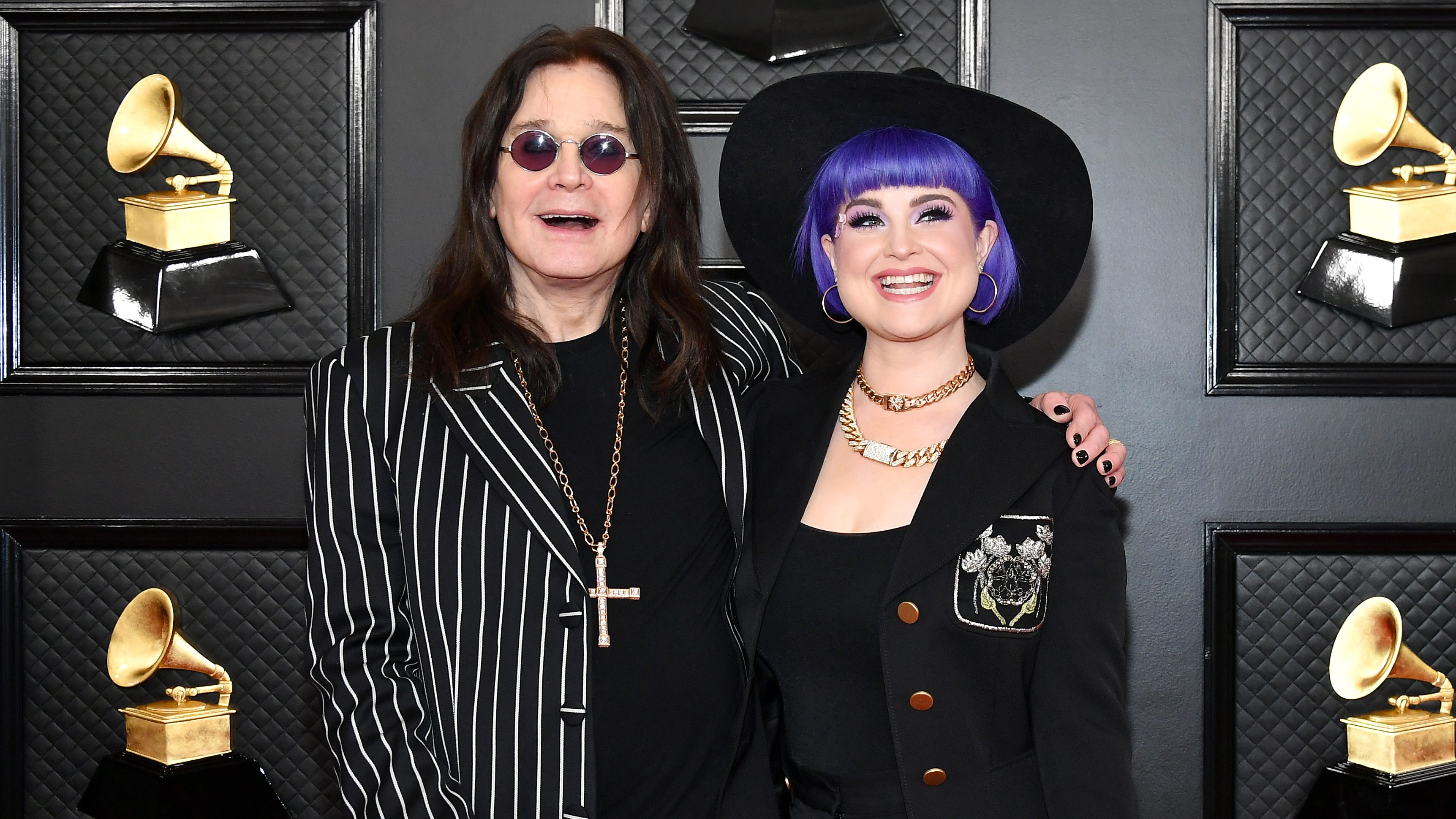 Ozzy Osbourne and Kelly Osbourne