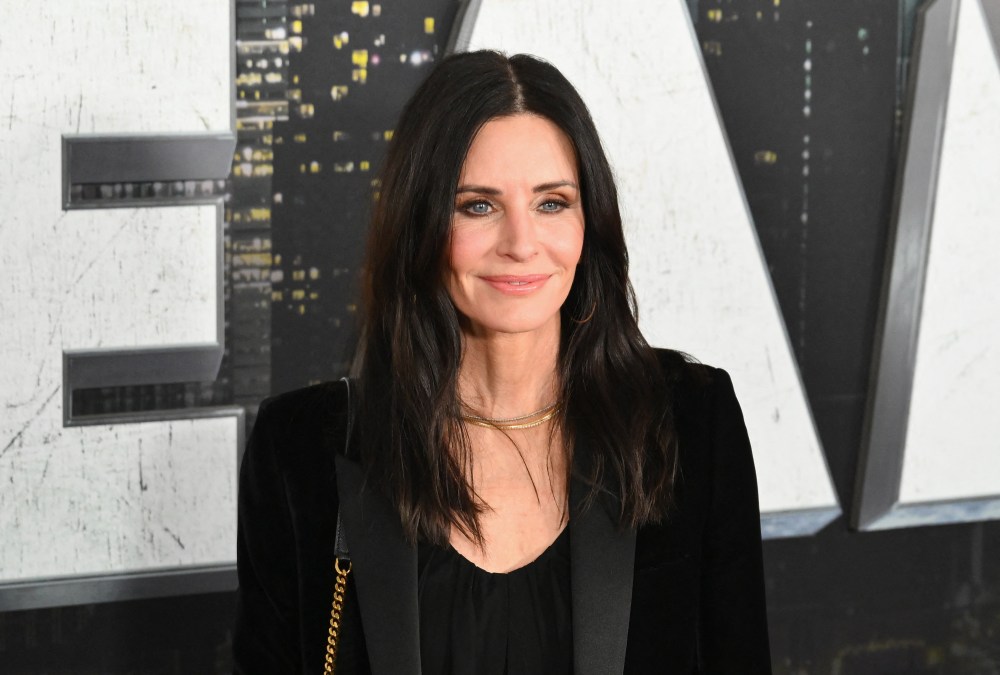 Courteney Cox arrives for the world premiere of "Scream VI" 