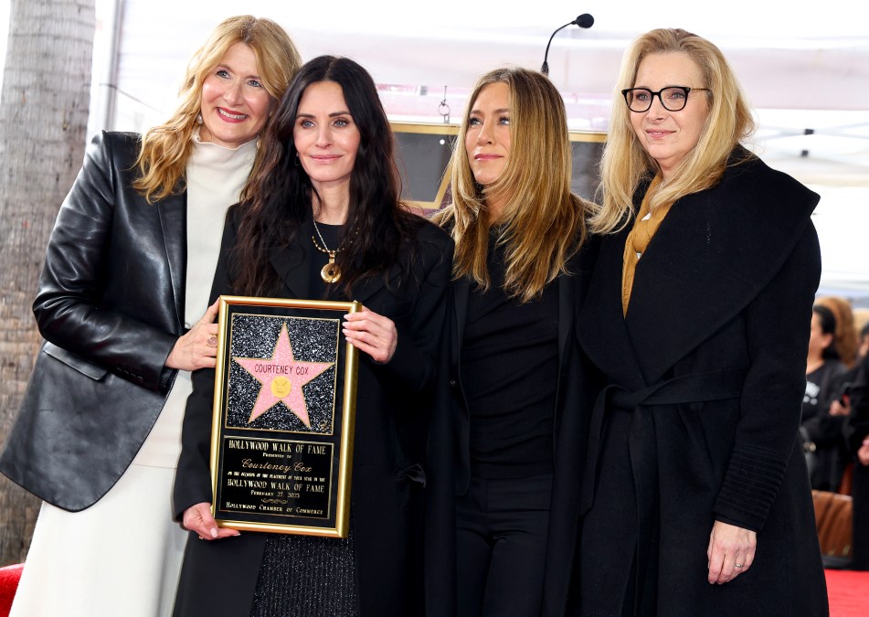 Hollywood Walk of Fame Star Ceremony for Courteney Cox on February 27, 2023