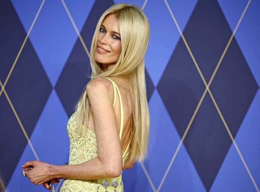 German model Claudia Schiffer