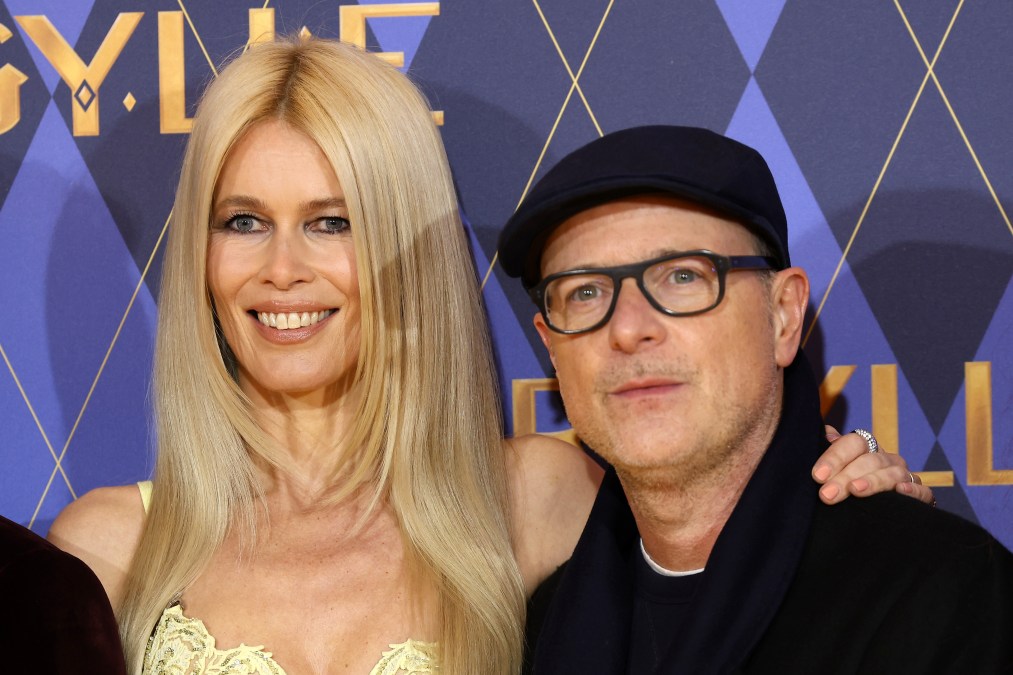 Claudia Schiffer and Matthew Vaughn 