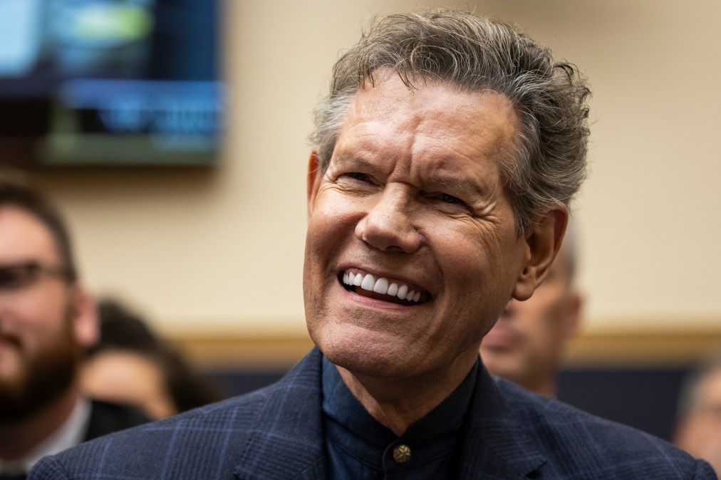 Randy Travis smiling
