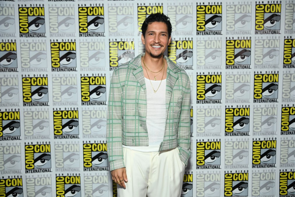 Danny Ramirez attends the Marvel Studios Panel in 2024