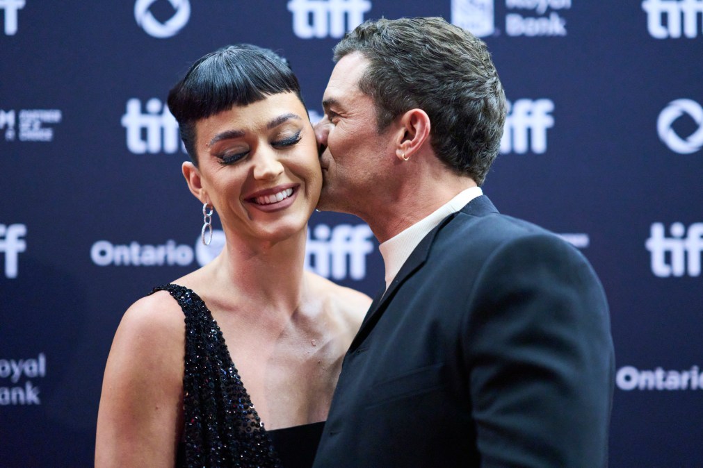 Orlando Bloom and his Katy Perry attend and event