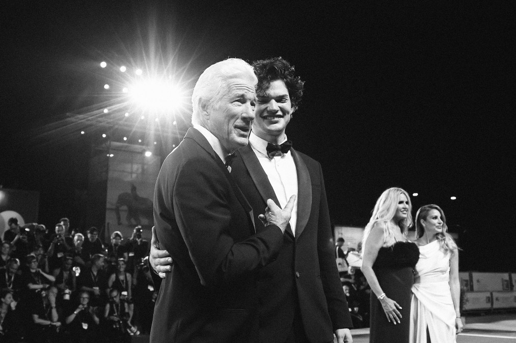 Richard Gere and Homer James Jigme Gere
