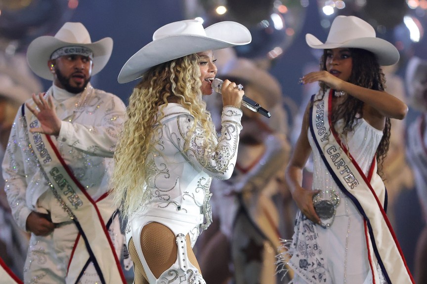 Beyoncé on December 25, 2024 in Houston, Texas.