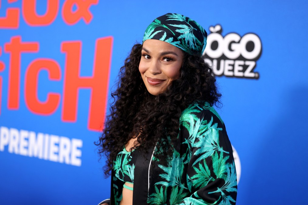 Jordin Sparks smiling for a photo.