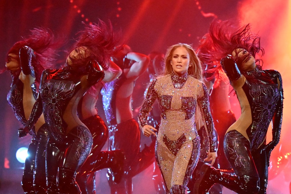 US singer and host Jennifer Lopez 