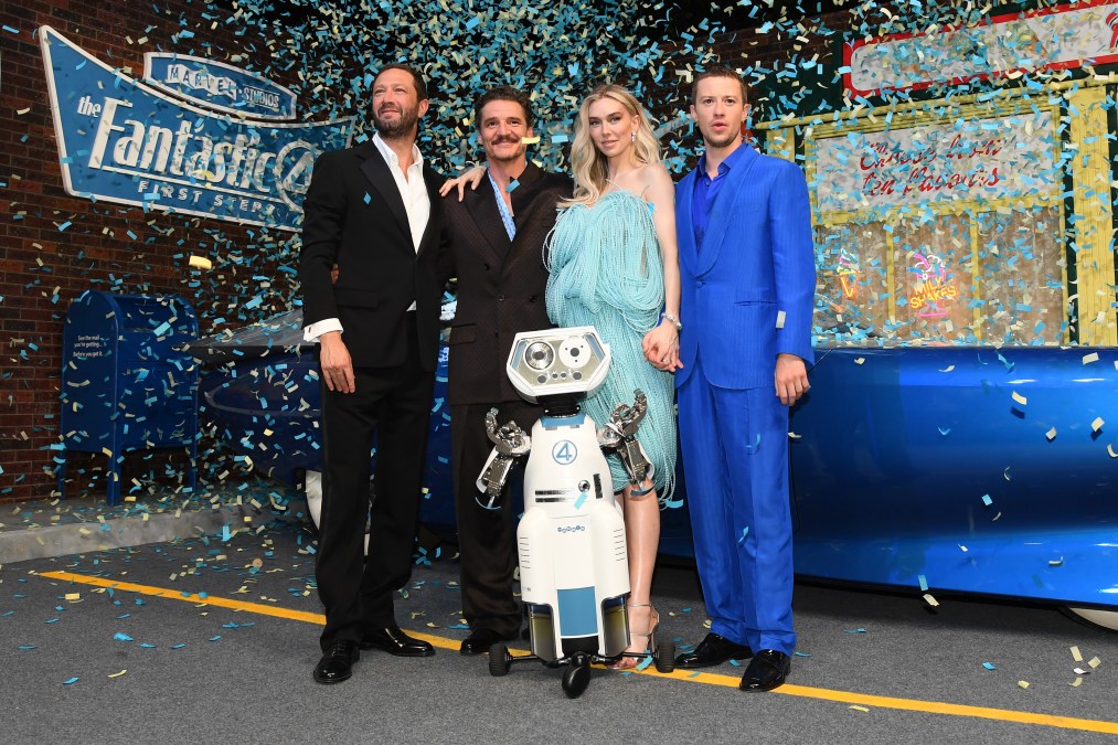 Ebon Moss-Bachrach, Pedro Pascal, Vanessa Kirby and Joseph Quinn 
