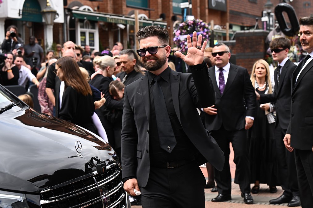 Jack Osbourne greets fans 