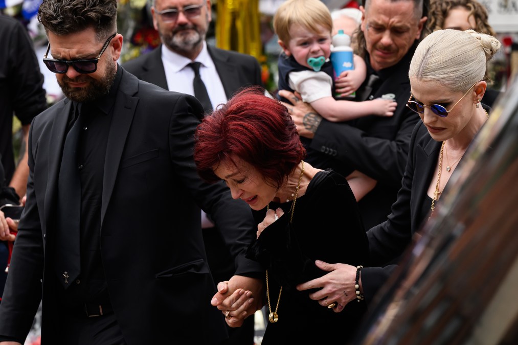 Jack Osbourne, Sharon Osbourne and Kelly Osbourne