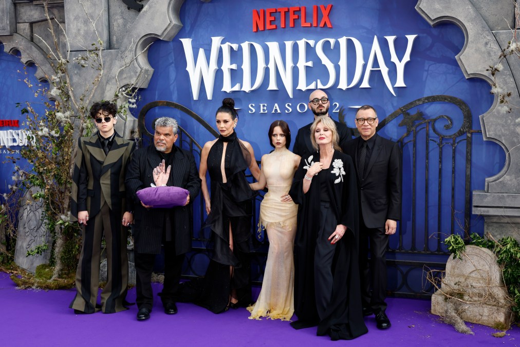 "Wednesday" Season 2, Part 1 Cast at the Global Premiere in 2025