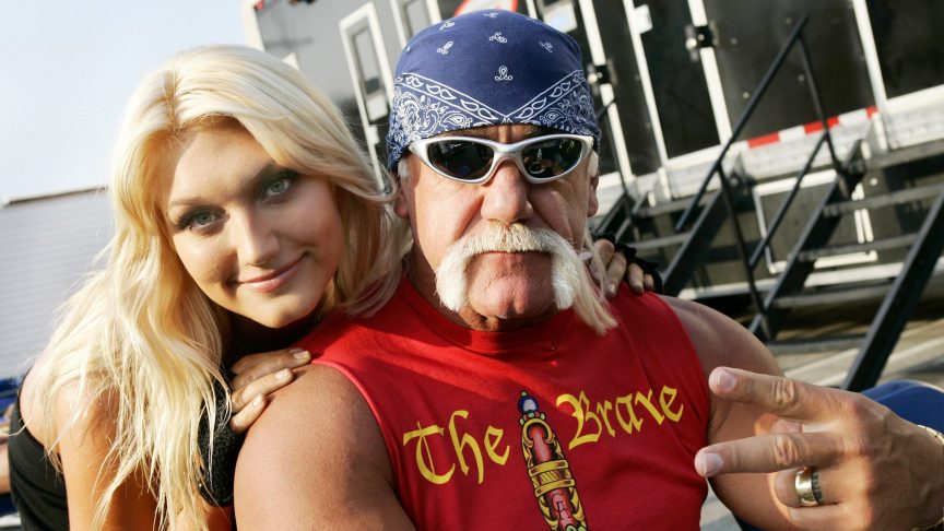 Brooke Hogan and Hulk Hogan