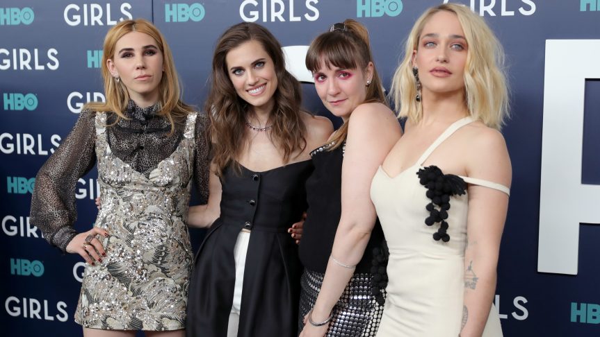 Zosia Mamet, Allison Williams, Lena Dunham and Jemima Kirke