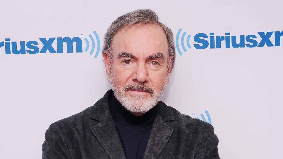 inger/songwriter Neil Diamond attends SiriusXM's "Town Hall" With Neil Diamond Hosted By Cousin Brucie On SiriusXM's Neil Diamond Radio