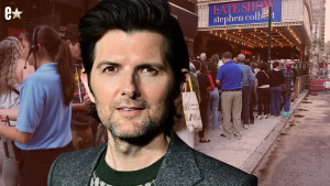 Adam Scott reacts to Late night cancellation