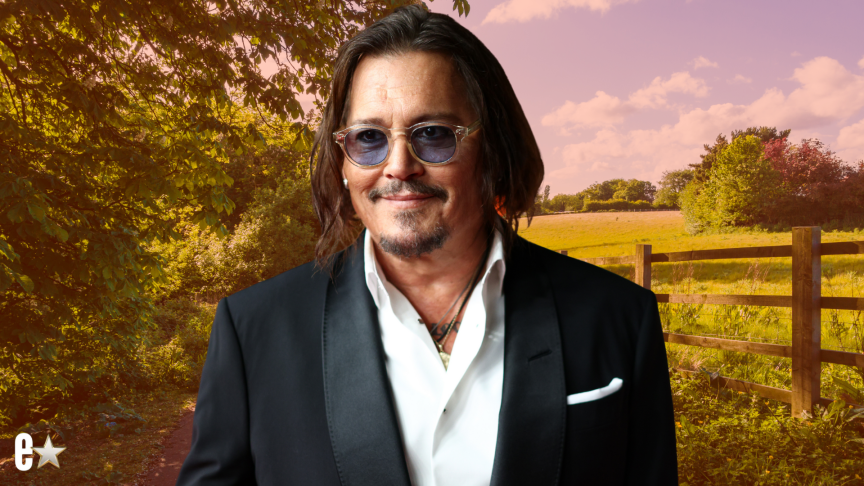 Johnny Depp moves to countryside.