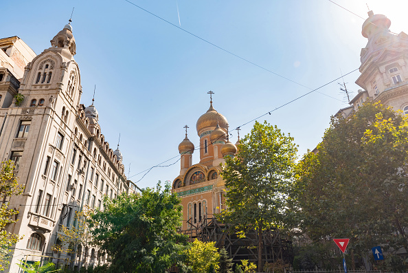 St. Nicholas Russian Orthodox Church in Bucharest, Romania