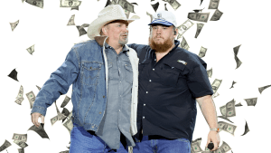 Garth Brooks and Luke Combs
