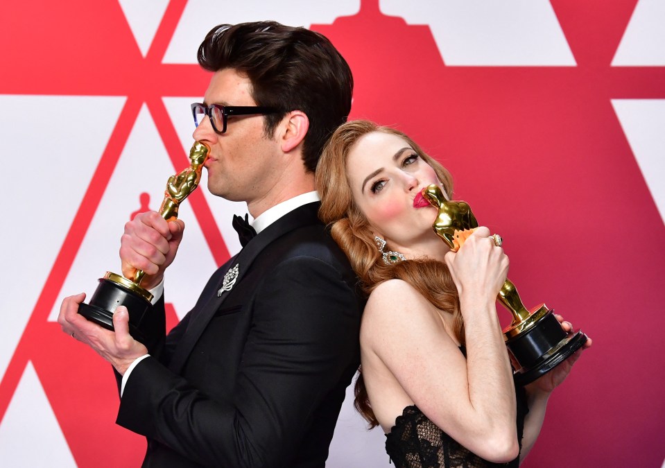 Guy Nattiv, and his wife actress Jaime Ray Newman