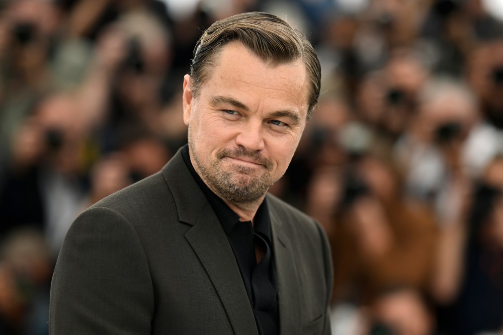 US actor Leonardo Dicaprio poses during a photocall