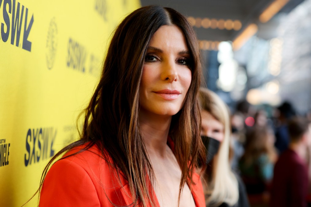 Sandra Bullock attends the premiere of "The Lost City"