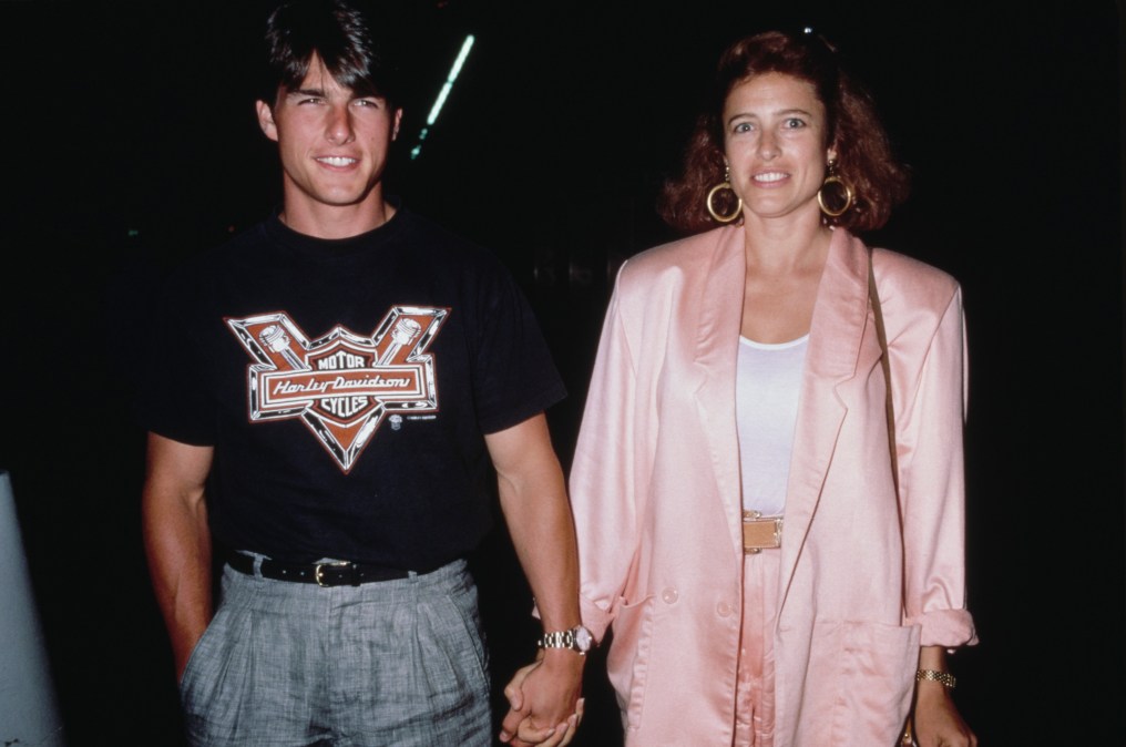 Tom Cruise and Mimi Rogers 