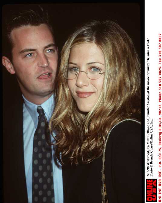 Matthew Perry and Jennifer Aniston