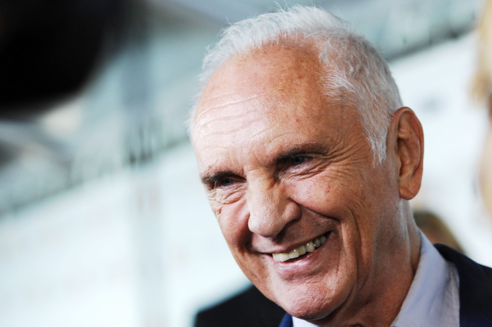 Actor Terence Stamp attends the "Song For Marion" Premiere 
