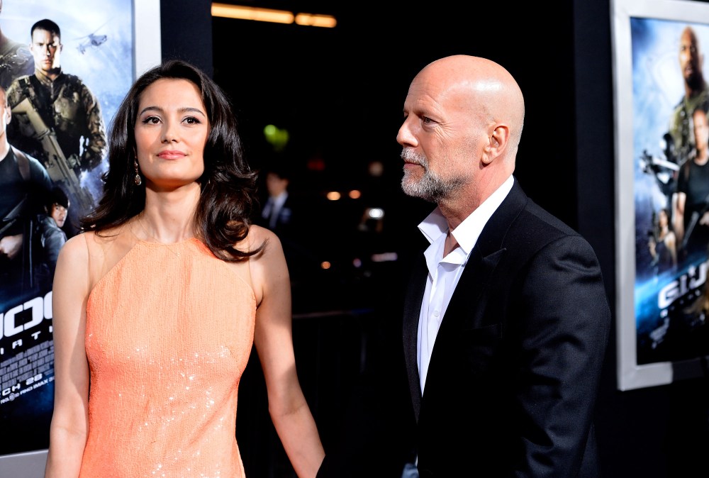 Emma Heming and actor Bruce Willis
