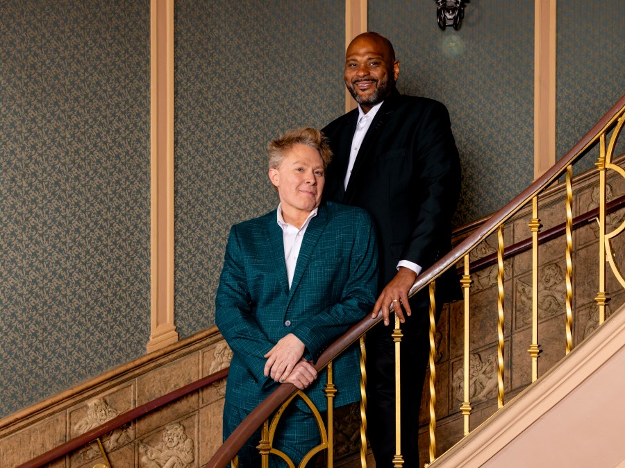 Clay Aiken and Ruben Studdard
