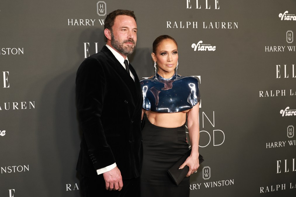 Ben Affleck and Jennifer Lopez attend ELLE's 2023 Women in Hollywood Celebration