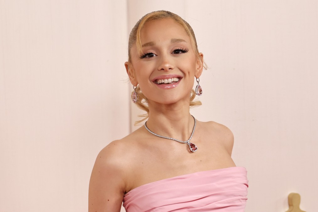 Ariana Grande attends the 96th Annual Academy Awards