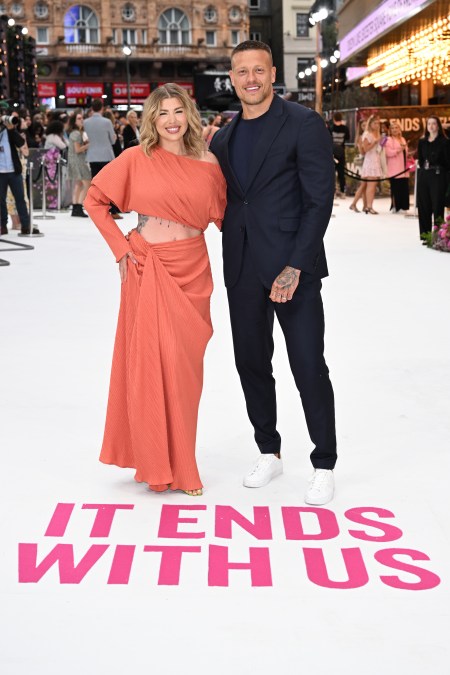 Olivia Bowen and Alex Bowen attend the "It Ends With Us" UK Gala Screening