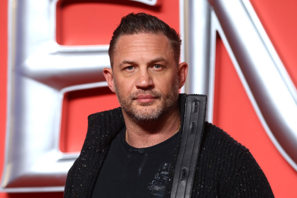 Tom Hardy attends the UK Premiere of "Venom: The Last Dance"