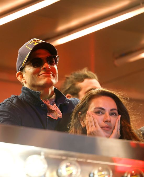 Ashton Kutcher and Mila Kunis