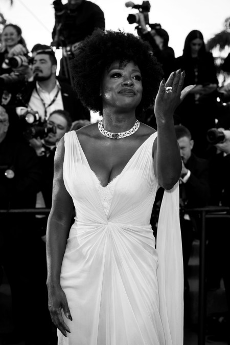 Viola Davis attends the "The Mastermind" red carpet at the 78th annual Cannes Film Festival