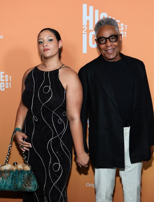 NEW YORK, NEW YORK - AUGUST 11: (L-R) Syrlucia Esposito and Giancarlo Esposito