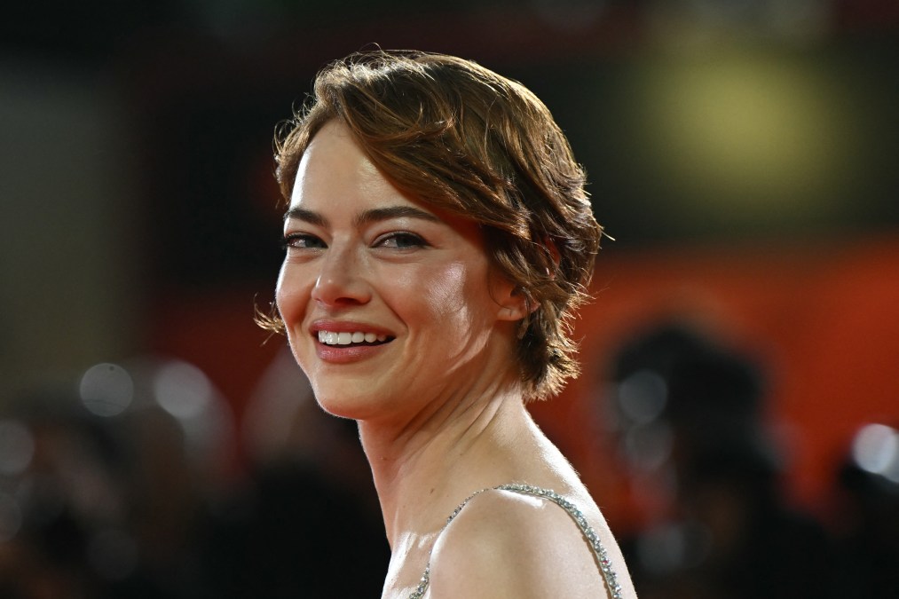 US actress Emma Stone 