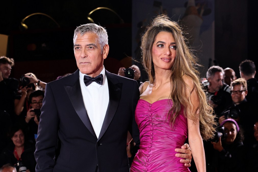 George Clooney and Amal Clooney 