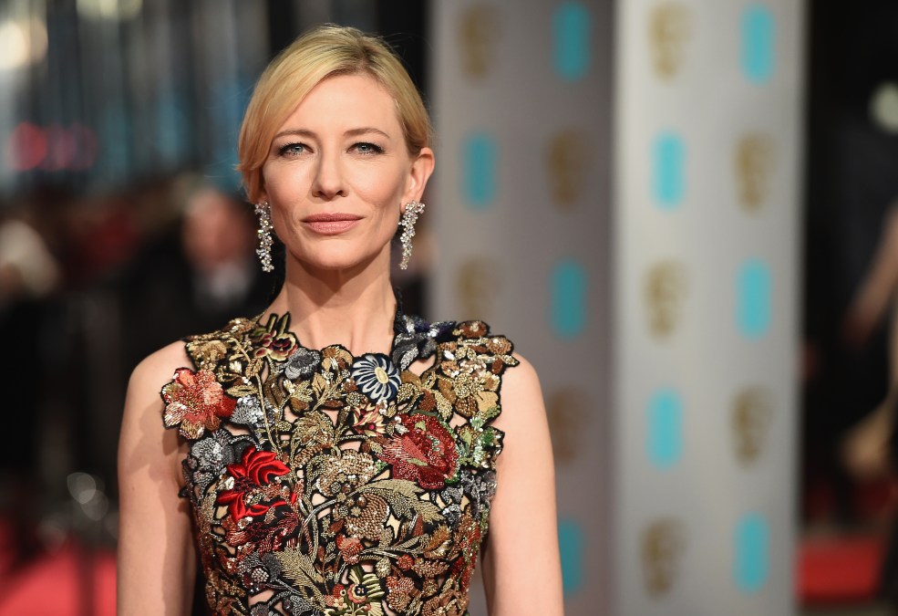 Cate Blanchett attends the EE British Academy Film Awards