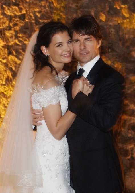 Tom Cruise and Katie Holmes 