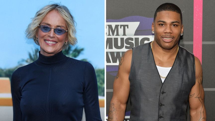 sharon stone, nelly