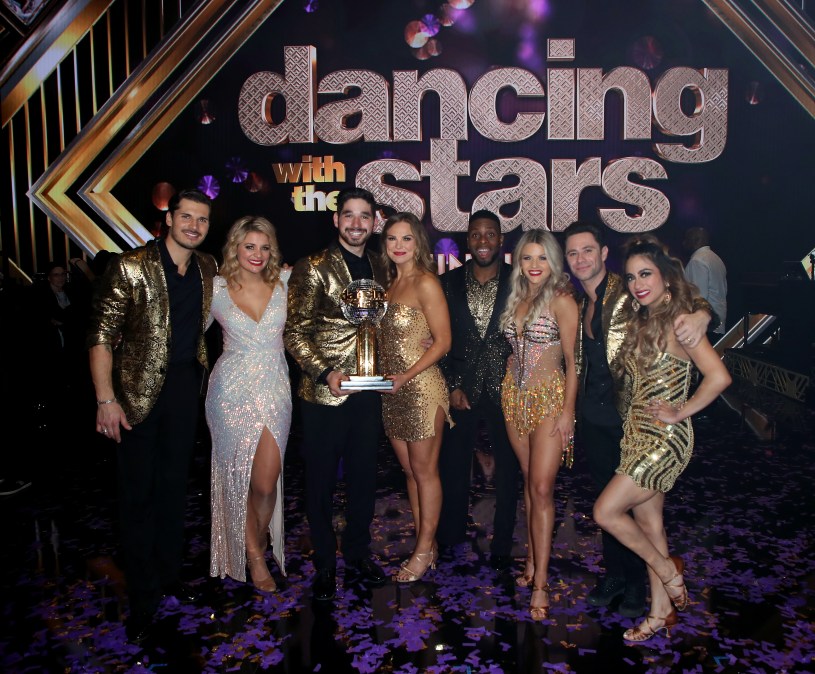 Gleb Savchenko, Lauren Alaina, Alan Bersten, Hannah Brown, Kel Mitchell, Witney Carson, Sasha Farber and Ally Brooke 