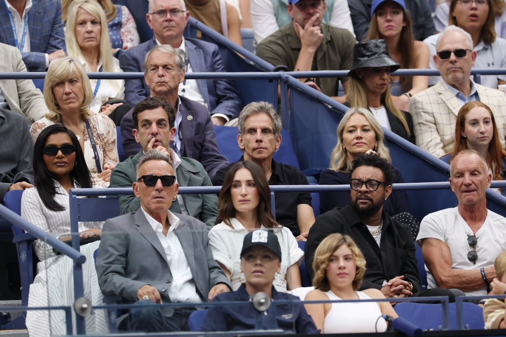 Mindy Kaling & B.J. Novak US Open 2025