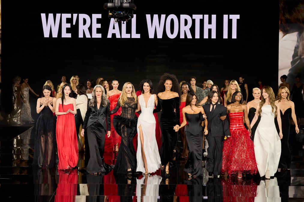 Rebecca Patricia Armstrong, Ye Zhou, Andie MacDowell, Cara Delevingne, Kendall Jenner, Cindy Bruna, Eva Longoria, Ariana Greenblat, Aja Naomi King and Nycha Philippine Leroy-Beaulieu